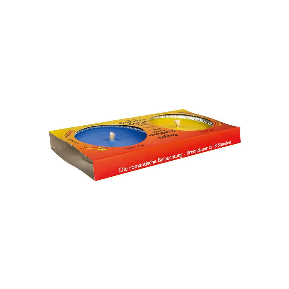Favorit Aluminum Floating Candles with Mosquito Repellent, Pack of 2