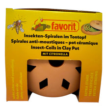Favorit Mosquito Coil Holder with 2 Coils, Citronella