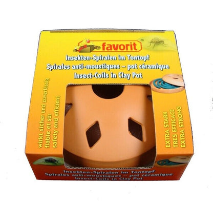 Favorit Insektenspiralen im Tontopf