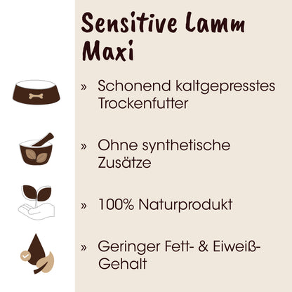 cdVet Fit-Crock Sensitive Lamm Maxi