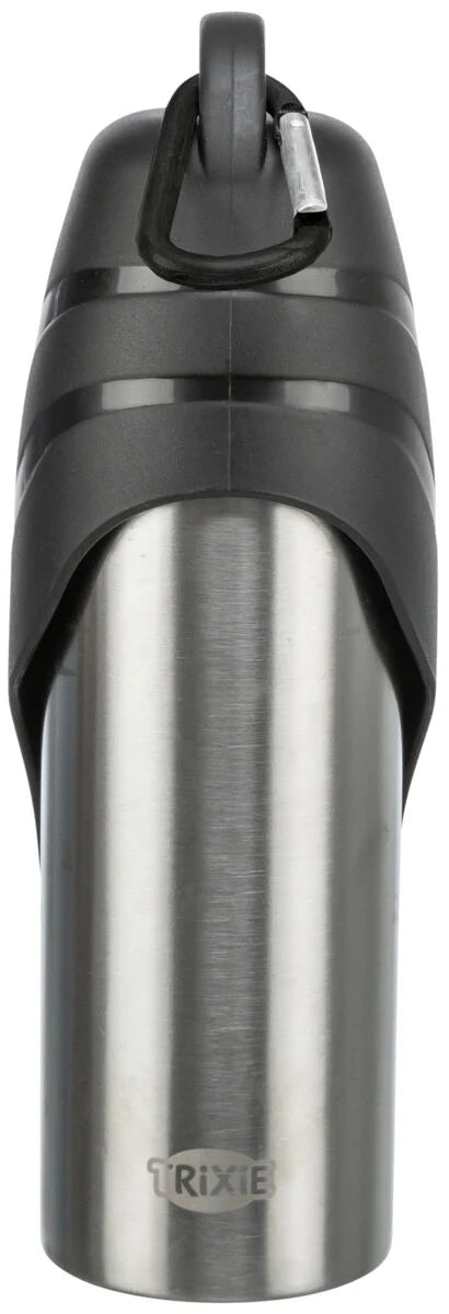 Trixie Bottle with Drinking Bowl, Stainless Steel/Plastic, various