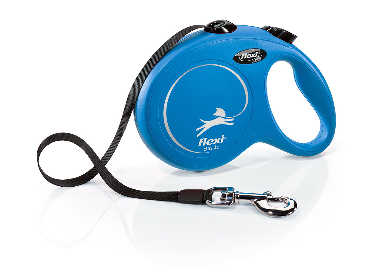 Flexi NEW Classic L - 5 Meter Gurtleine - Für Hunde bis 50 kg