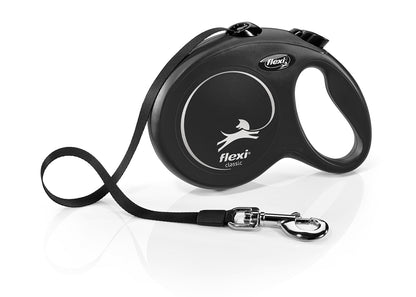 Flexi NEW Classic L - 8 Meter Gurtleine - Für Hunde bis 50 kg