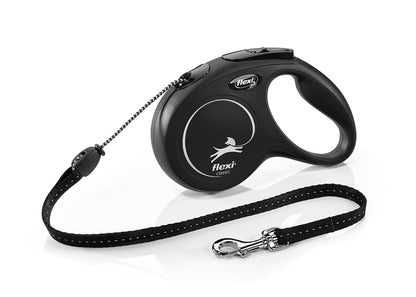 Flexi NEW Classic M - 8 Meter Seilleine - Für Hunde bis 20 kg