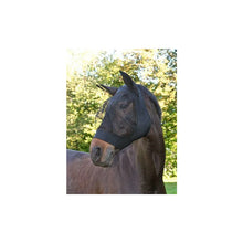 Fliegenschutzmaske FinoStrech schwarz, Pony