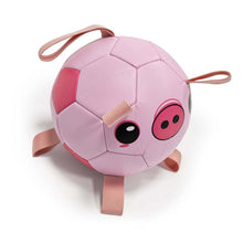 duvoplus Fußball Piggy mit Pumpe, Hundespielzeug