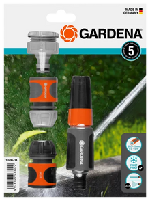GARDENA Grundausstattung-Aktion, für 13 mm (1/2 Zoll)- und 15 mm (5/8 Zoll)-Schläuche, Set