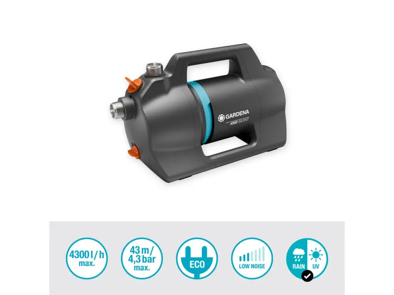 GARDENA Gartenpumpe 4300 Silent