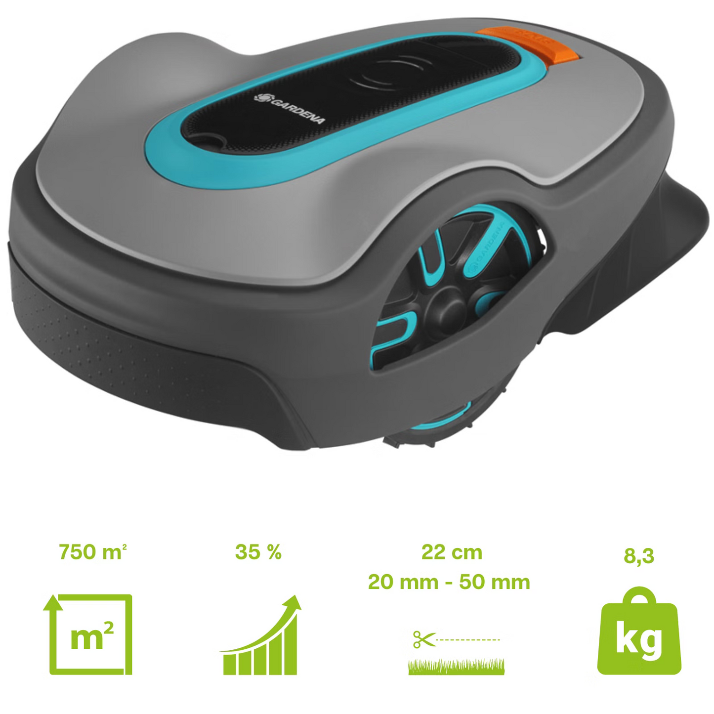 GARDENA robotic lawnmower Sileno life