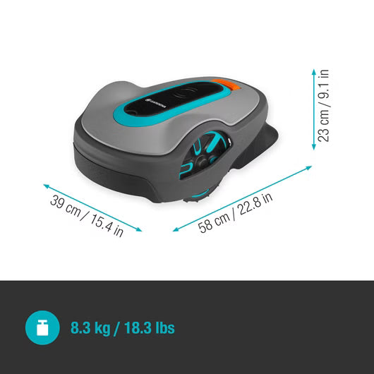 GARDENA robotic lawnmower Sileno life