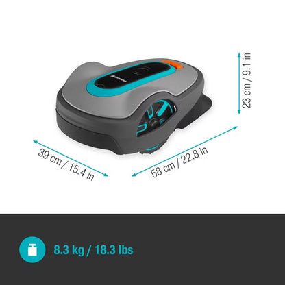 GARDENA robotic lawnmower Sileno life