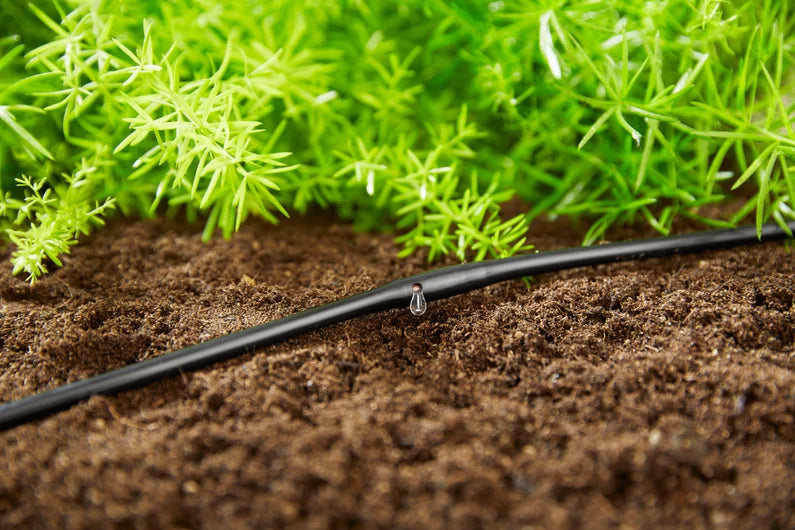 Micro-Drip-System Drip Line, above-ground, 4.6 mm (3/16"), 1.5 l/h, 15 m, without fittings