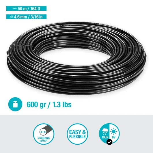 GARDENA Micro-Drip-System Verteilerrohr 4,6 mm (3/16"), 50 m