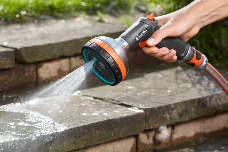 GARDENA Premium Multibrause, 5 Sprühbilder, zur Bewässerung und Reinigung
