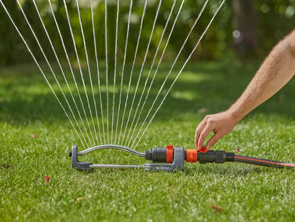 GARDENA Profi-System-Regulierstop, Verbindungsstück mit Regulierventil, 3/4 Zoll-Schlauch