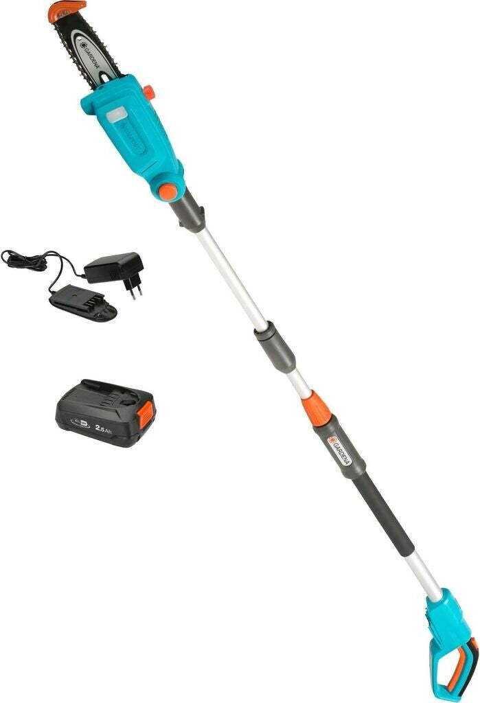 GARDENA Set Teleskop Hochentaster TCS Li-18/20 mit Akku