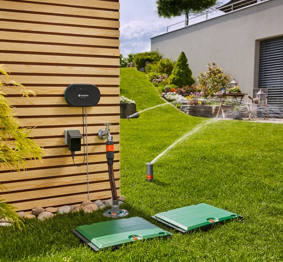 GARDENA Sprinklersystem Turbinen-Versenkregner T 380