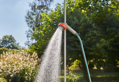 GARDENA Gartendusche trio, Brausestrahl oder Sprühnebel stufenlos regulierbar