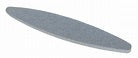 Gautzsch Scythe Sharpening Stone, grey, oval, carborundum