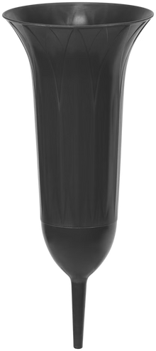 Geli Grave Vase MARIA anthracite