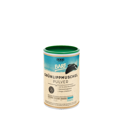 Grau Grünlippmuschel-Pulver