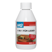 HG 4-in-1 Leather Cleaner and Conditioner