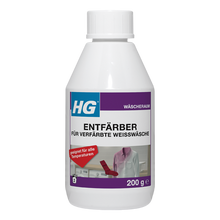 HG Discoloration Remover for discolored white laundry