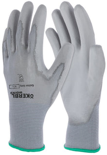 Kerbl Glove Gnitter Grey