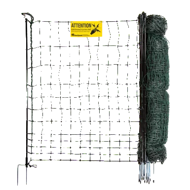 Horizont Geflügelnetz farmer® 110 cm hoch - 25 m lang mit Doppelspitze