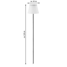 IC GW - LED Solar Standard Lamp 110 cm with 12 SMD LEDs