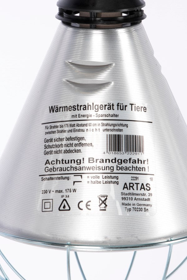 Kerbl Infrarot-Wärmestrahlgerät mit Sparschalter