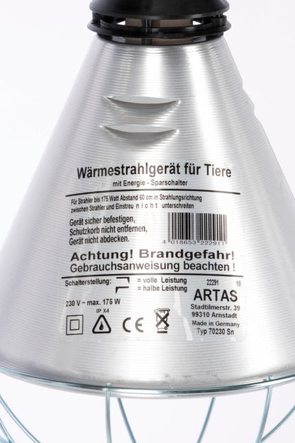 Kerbl Infrarot-Wärmestrahlgerät mit Sparschalter