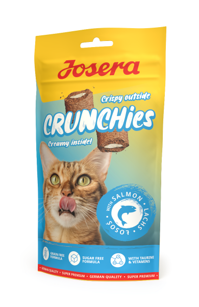 Josera Crunchies with salmon - Katzensnack mit Lachs