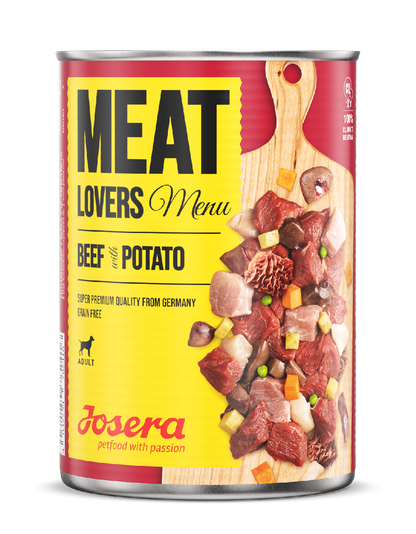 Josera Hund Meat Lovers Menu Beef with Potato