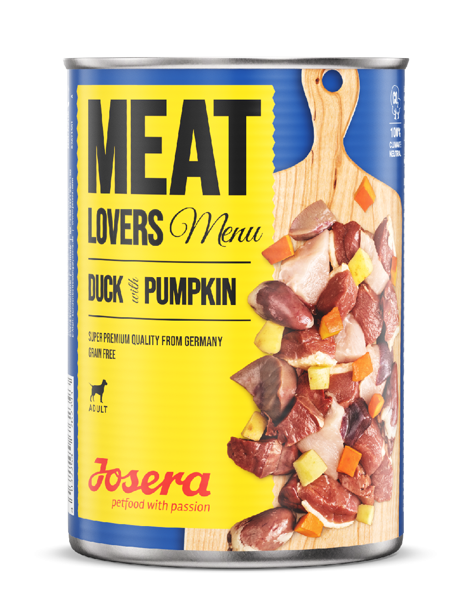Josera Hund Meat Lovers Menü Duck with Pumpin