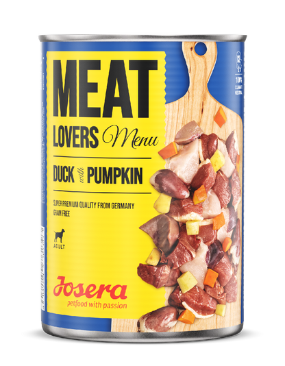 Josera Hund Meat Lovers Menü Duck with Pumpin