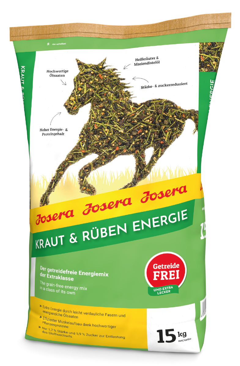 Josera Pferd Kraut & Rüben Energie
