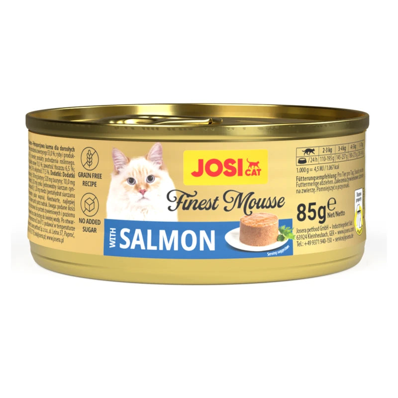 JosiCat Finest Mousse with salmon