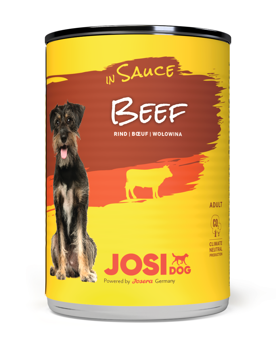 JosiDog Beef in Sauce