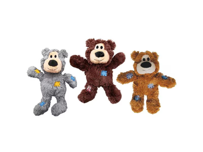KONG Wild Knots Bär Seil Plüsch Hundespielzeug