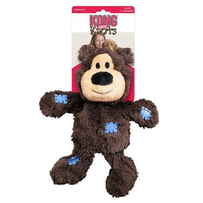 KONG Wild Knots Bär Seil Plüsch Hundespielzeug