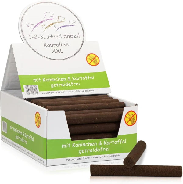 mascota vital Chew Rolls XXL Grain-Free Rabbit+Potato