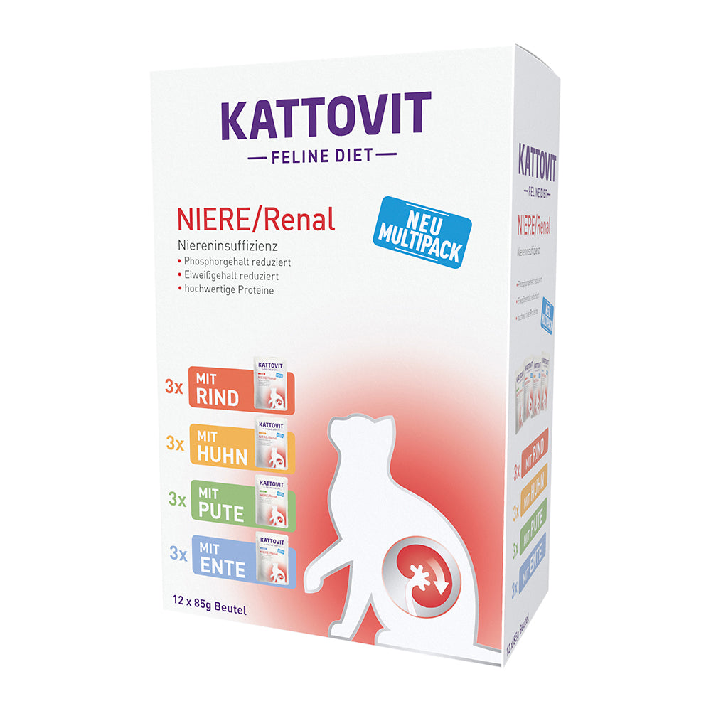 Kattovit Feline Diet NIERE/Renal Multipack