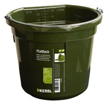 Kerbl Feed and Water Bucket FlatBack 20 l