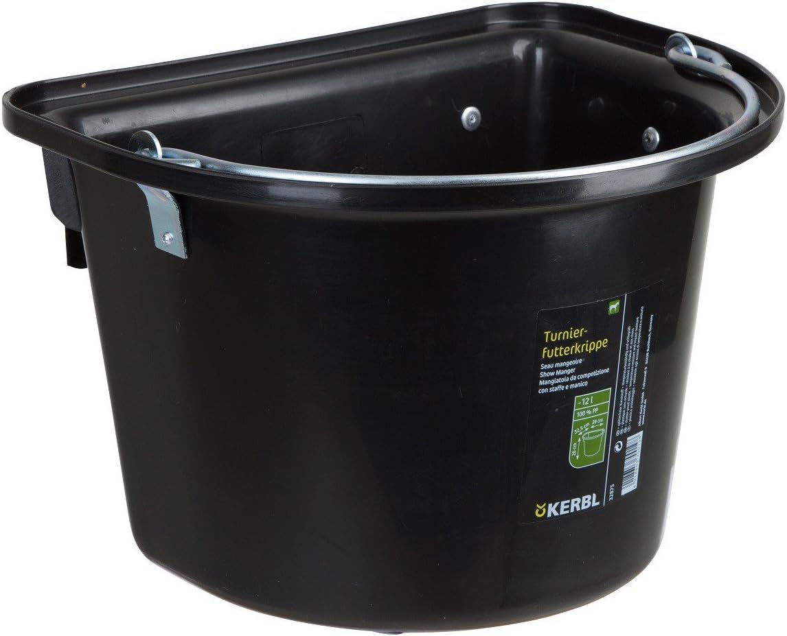Kerbl Tournament Feed Trough with Hanging Bracket and Carry Handle