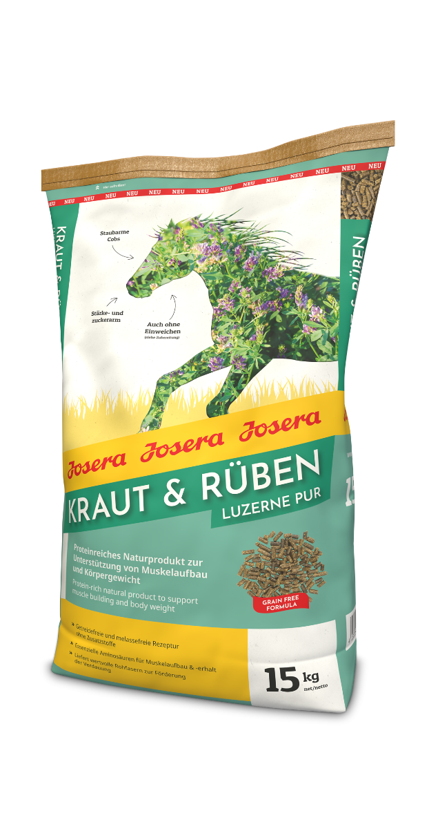 Josera Pferd Kraut & Rüben Luzerne Pur