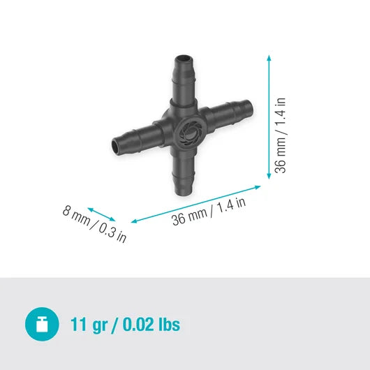 GARDENA Micro-Drip-System Kreuzstück 4,6 mm (3/16")