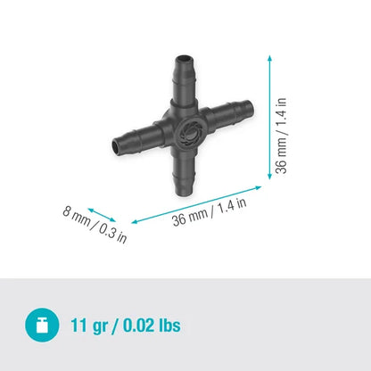 GARDENA Micro-Drip-System Kreuzstück 4,6 mm (3/16")
