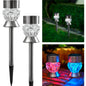 Innocom LED Solar Echtglasleuchte 2er-Set Bonetti