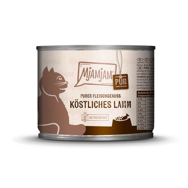 MjAMjAM Katze - Purer Fleischgenuss - köstliches Lamm pur